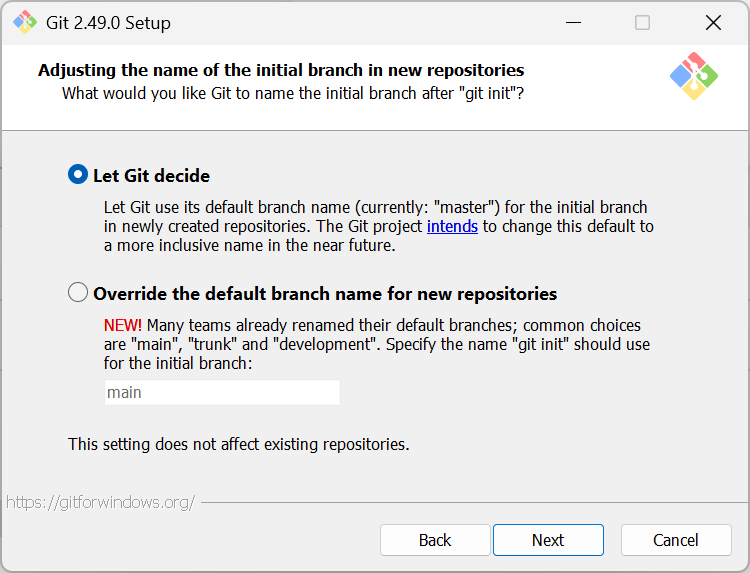 Git最新安装版本v2.49.0 Windows安装Git 详细教程 Git最新安装版本v2.49.0 Windows安装Git 详细教程
