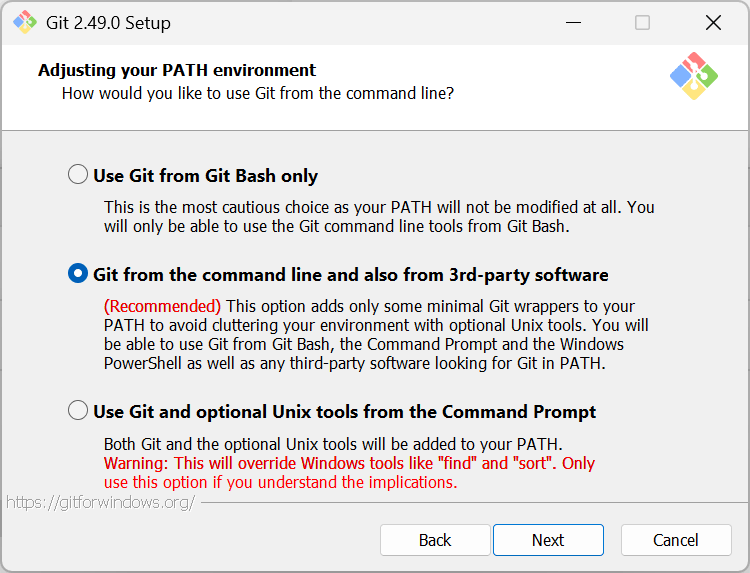 Git最新安装版本v2.49.0 Windows安装Git 详细教程 Git最新安装版本v2.49.0 Windows安装Git 详细教程